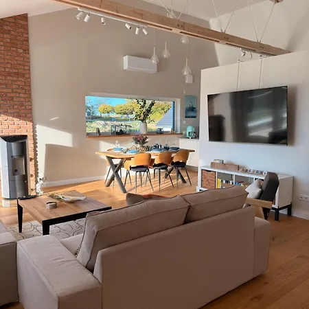 Vakantiehuis Seeidylle Am - Designhaus Mit Viel Platz Fuer 6 Personen
