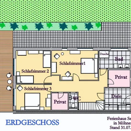 Vakantiehuis Seeidylle Am - Designhaus Mit Viel Platz Fuer 6 Personen