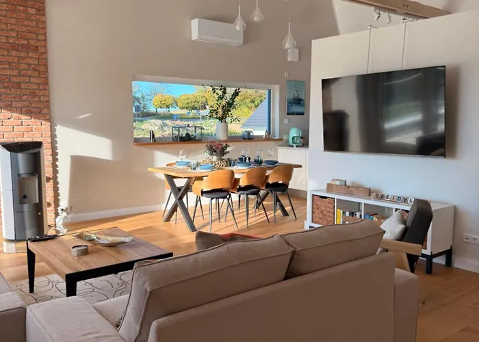 Semesterbostad Seeidylle Am - Designhaus Mit Viel Platz Fuer 6 Personen